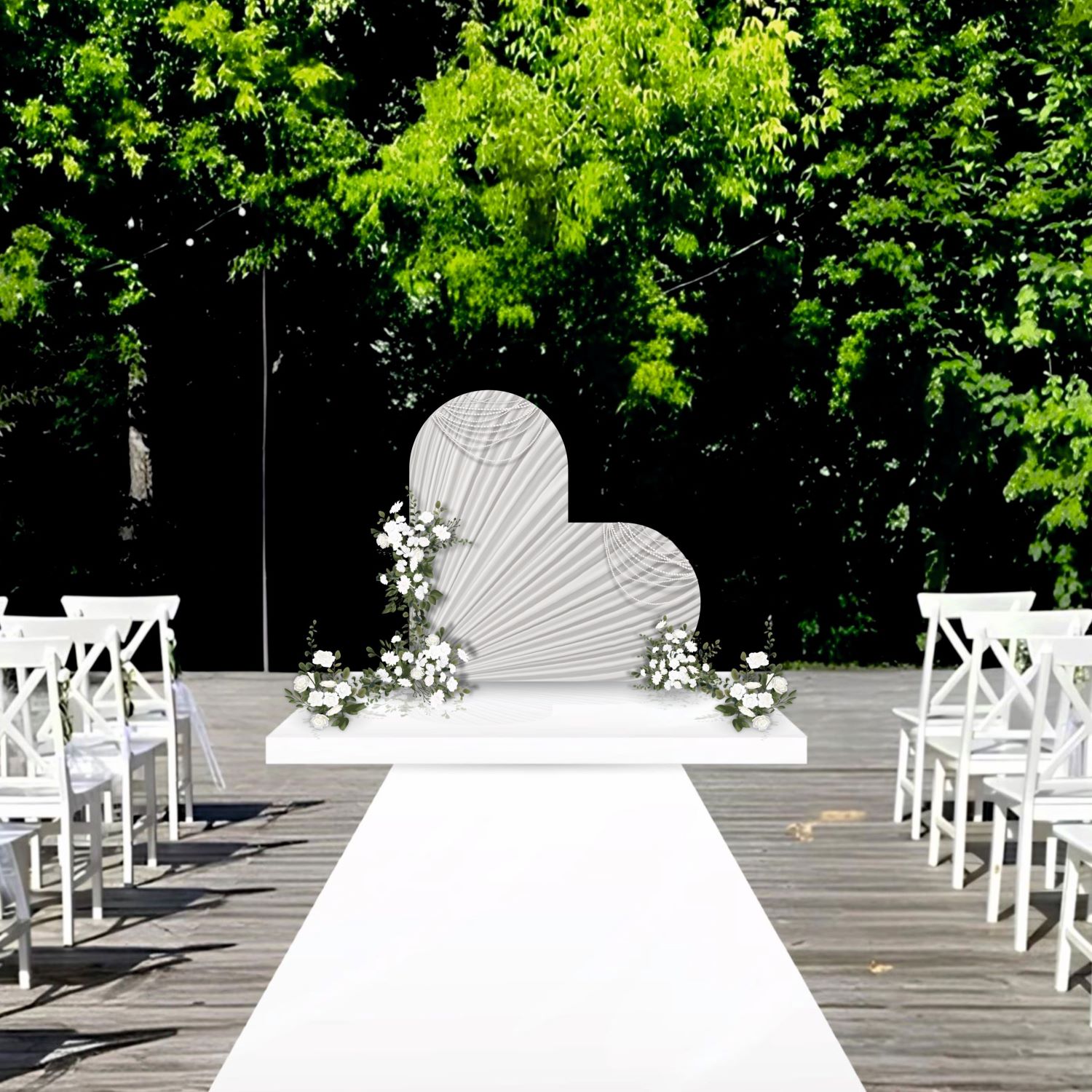 Фотозона на свадьбу, арт. FZ2600501