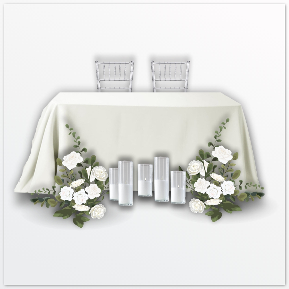 Стол молодоженов арт. PZ26004-02