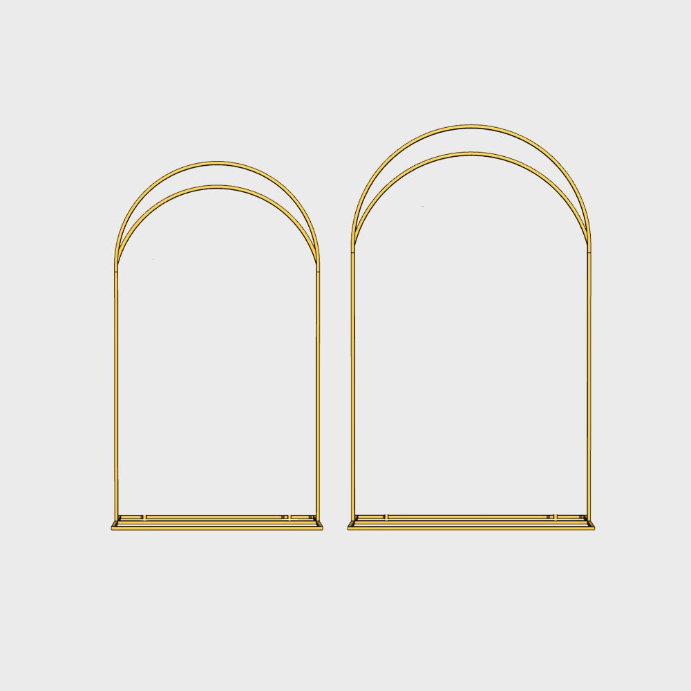 Металл. Арка 2 свода