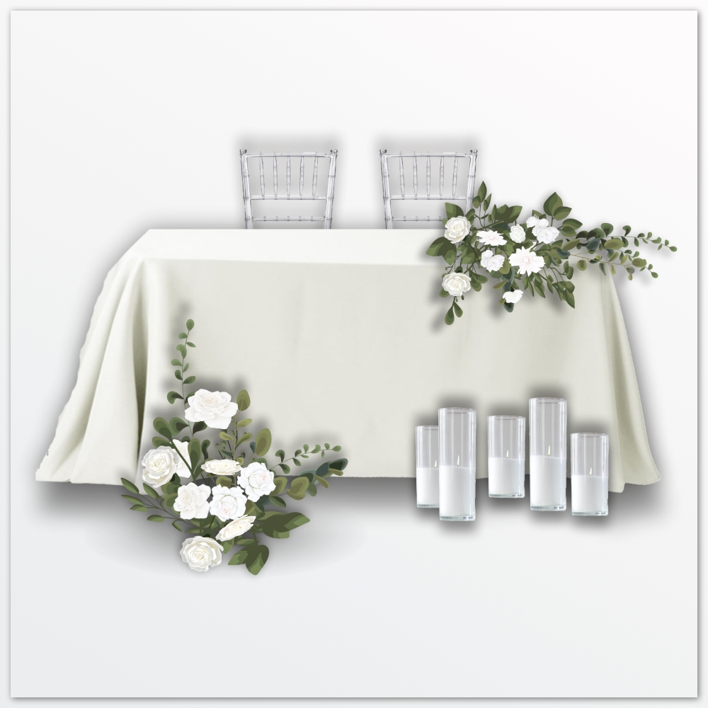 Стол молодоженов арт. PZ26003-02