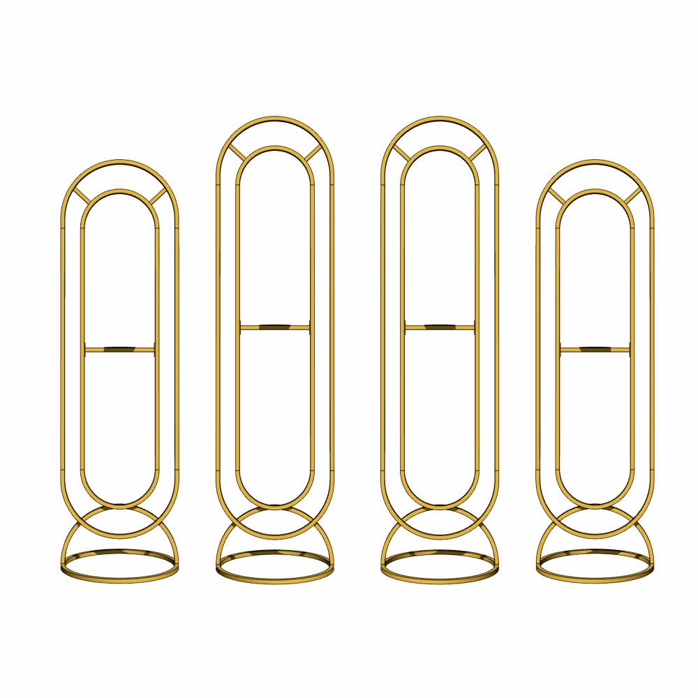 Металл. Стойка Овал